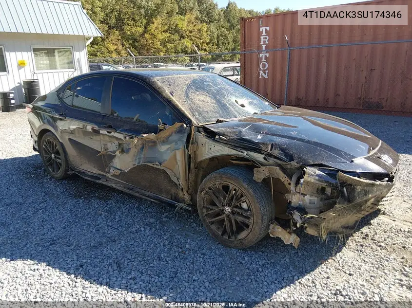 TOYOTA CAMRY 2025, VIN 4T1DAACK3SU174346