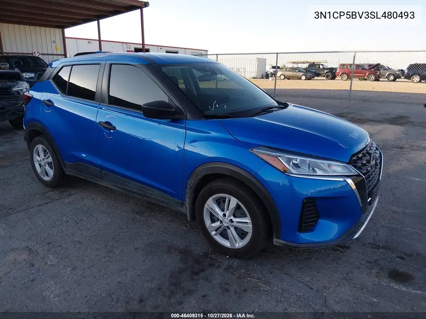 NISSAN KICKS 2025, VIN 3N1CP5BV3SL480493
