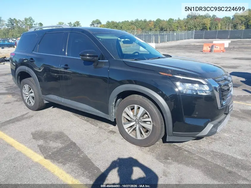 NISSAN PATHFINDER 2025, VIN 5N1DR3CC9SC224699