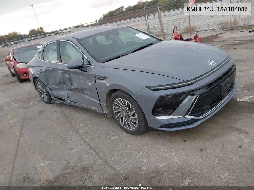 HYUNDAI SONATA 2025, VIN KMHL34JJ1SA104086