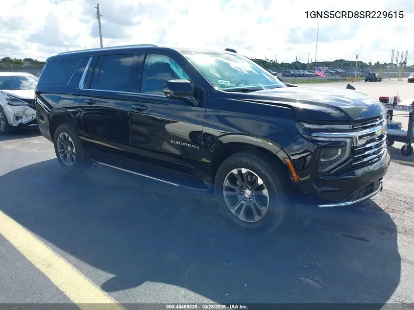 CHEVROLET SUBURBAN 2025, VIN 1GNS5CRD8SR229615