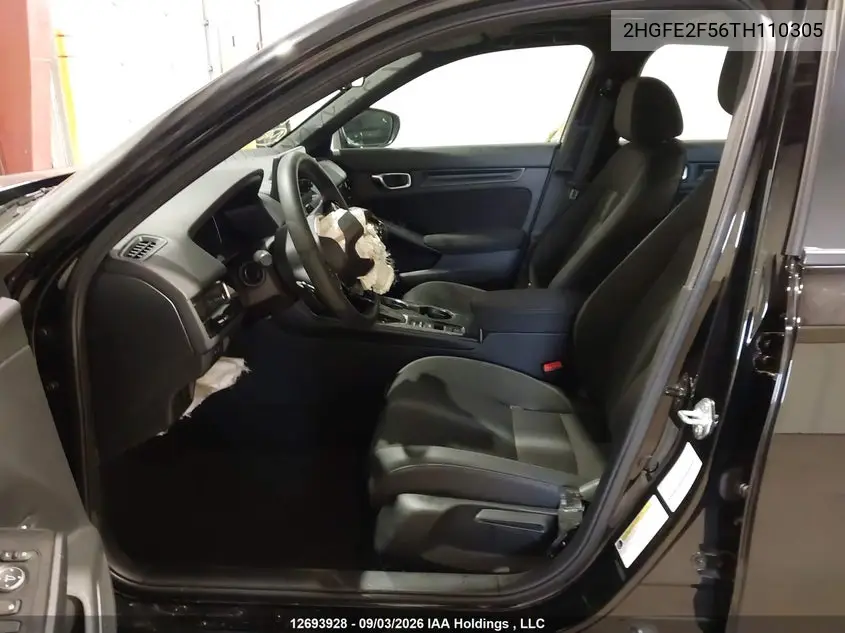 2026 HONDA CIVIC VIN 2HGFE2F56TH110305 — фото 20