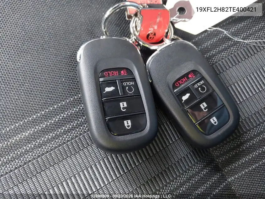2026 HONDA CIVIC VIN 19XFL2H82TE400421 — фото 11