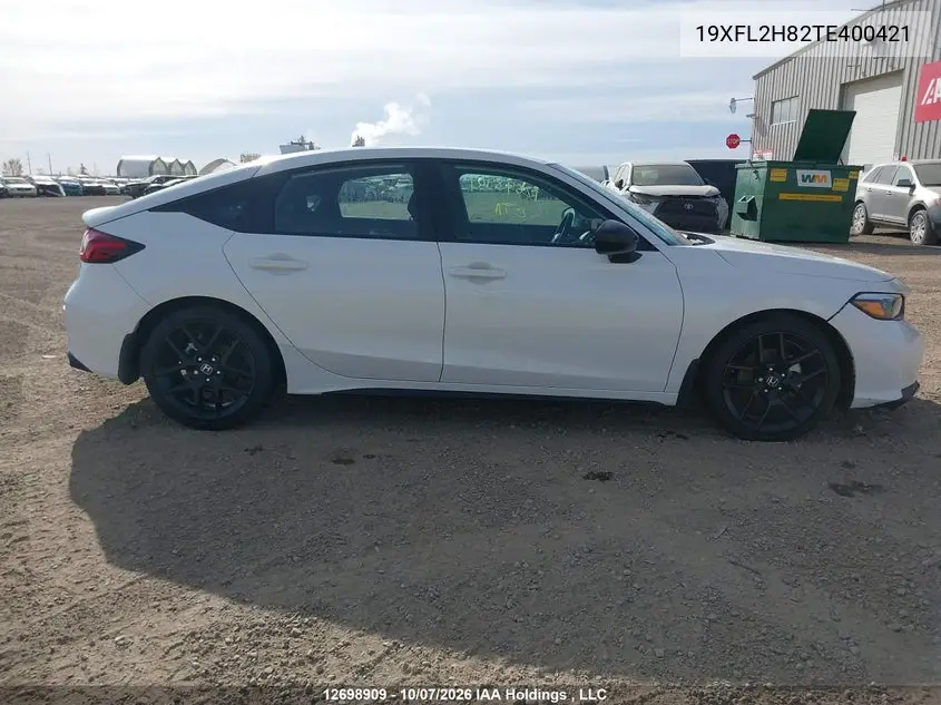 2026 HONDA CIVIC VIN 19XFL2H82TE400421 — фото 14