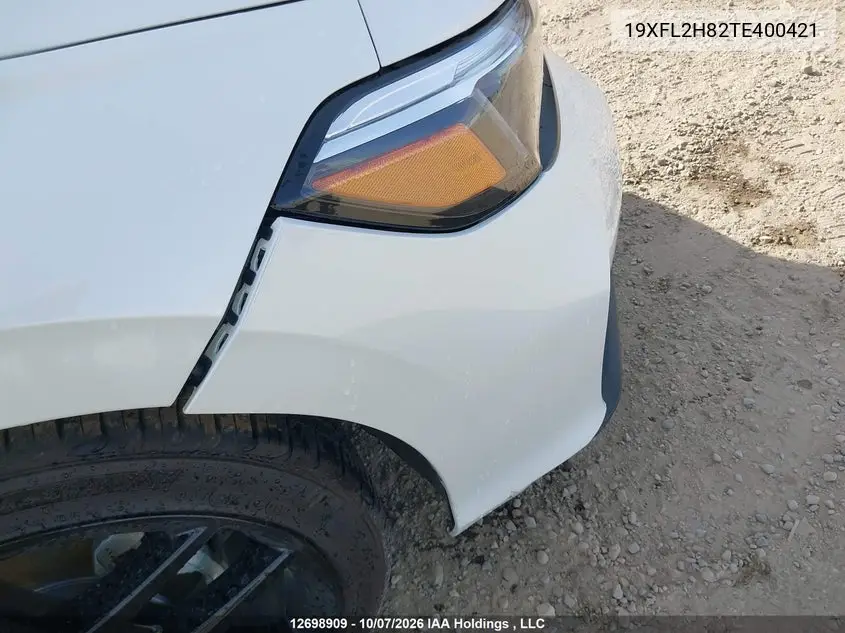 2026 HONDA CIVIC VIN 19XFL2H82TE400421 — фото 6