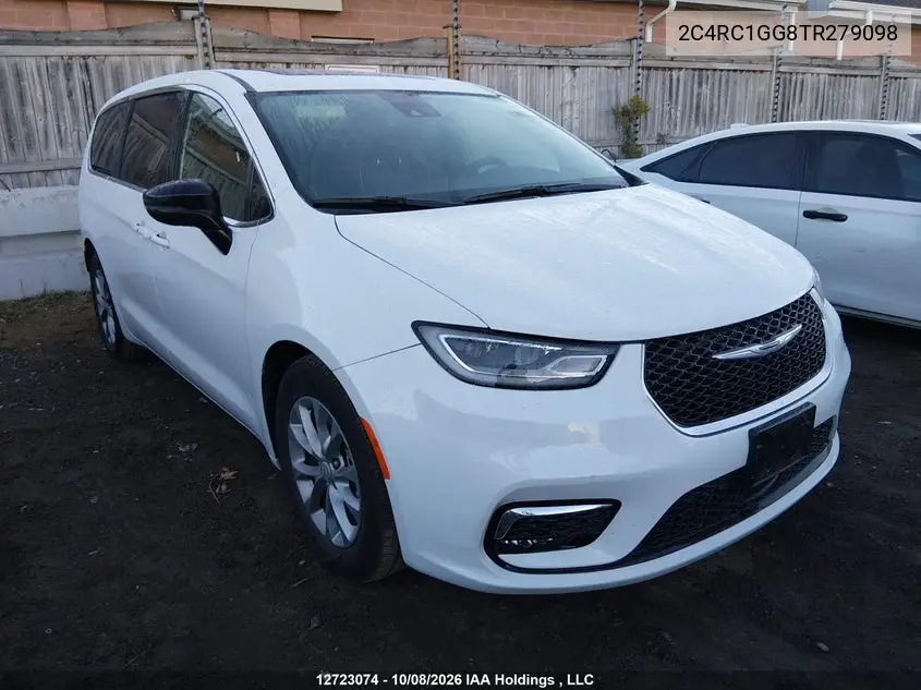 CHRYSLER PACIFICA 2026, VIN 2C4RC1GG8TR279098
