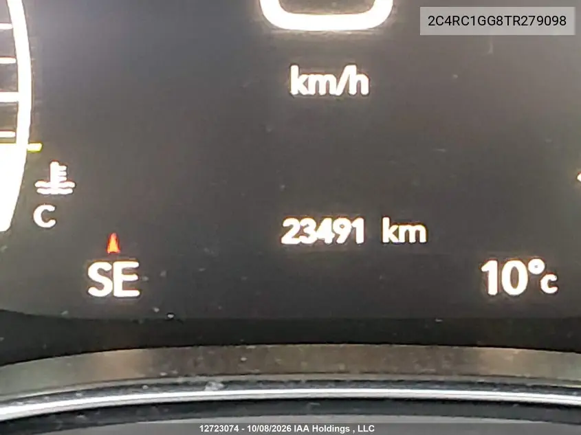 2026 CHRYSLER PACIFICA VIN 2C4RC1GG8TR279098 — фото 15