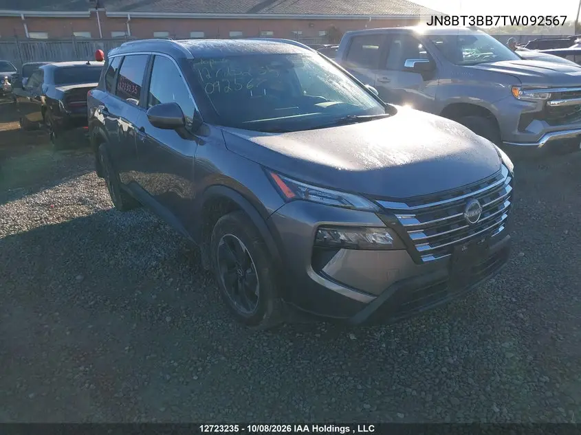 NISSAN ROGUE 2026, VIN JN8BT3BB7TW092567