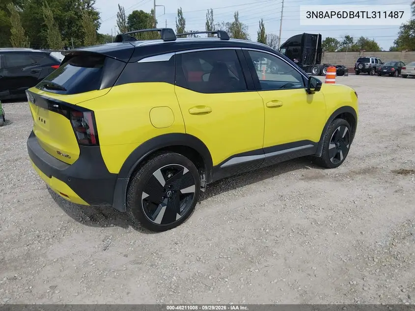 2026 NISSAN KICKS VIN 3N8AP6DB4TL311487 — фото 4