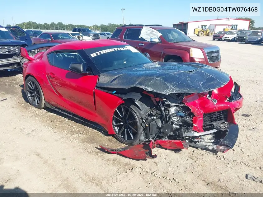 TOYOTA SUPRA 2026, VIN WZ1DB0G04TW076468