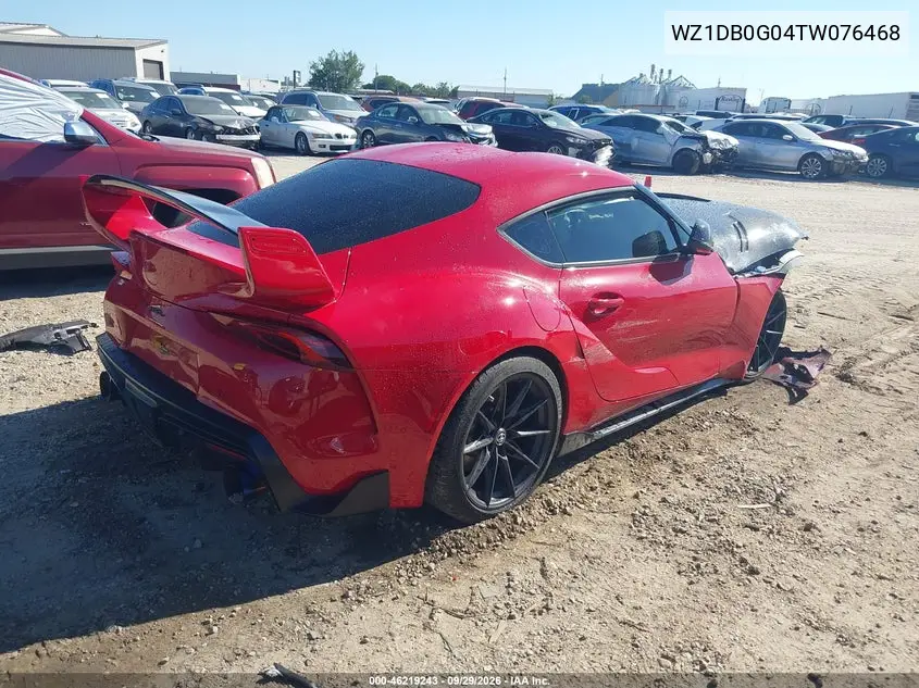 2026 TOYOTA SUPRA VIN WZ1DB0G04TW076468 — фото 4