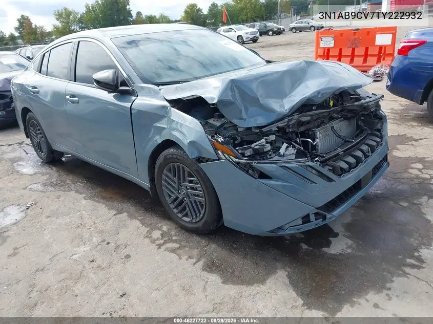 NISSAN SENTRA 2026, VIN 3N1AB9CV7TY222932