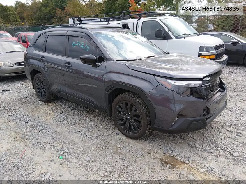 SUBARU FORESTER 2026, VIN 4S4SLDH63T3074835