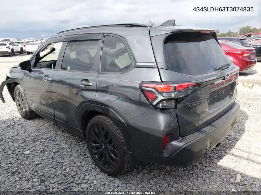 2026 SUBARU FORESTER VIN 4S4SLDH63T3074835 — фото 3