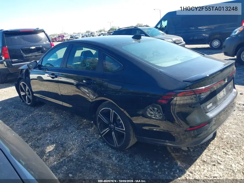2026 HONDA ACCORD VIN 1HGCY2F55TA013248 — фото 3