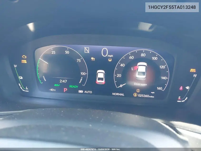 2026 HONDA ACCORD VIN 1HGCY2F55TA013248 — фото 7