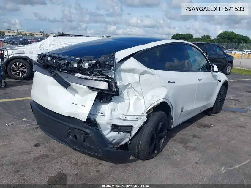 2026 TESLA MODEL Y VIN 7SAYGAEEXTF671533 — фото 6