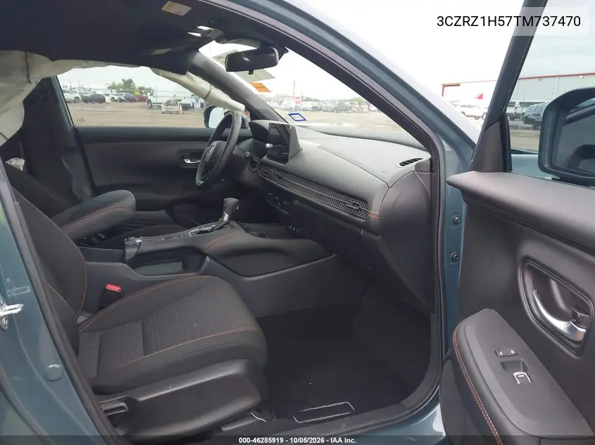 2026 HONDA HR-V VIN 3CZRZ1H57TM737470 — фото 5