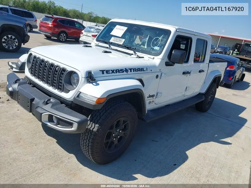2026 JEEP GLADIATOR VIN 1C6PJTAG4TL167920 — фото 2