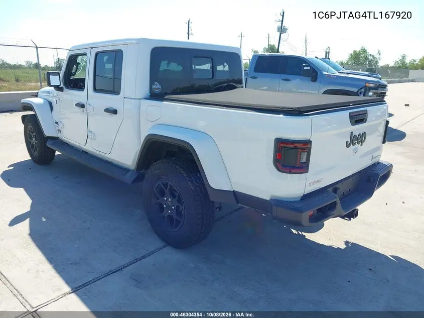 2026 JEEP GLADIATOR VIN 1C6PJTAG4TL167920 — фото 3