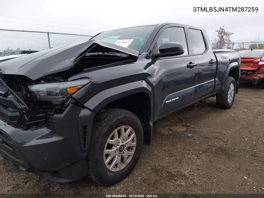 2026 TOYOTA TACOMA VIN 3TMLB5JN4TM287259 — фото 2