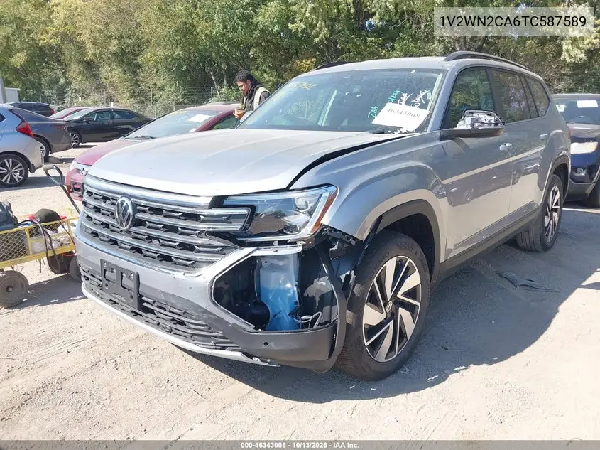 2026 VOLKSWAGEN ATLAS VIN 1V2WN2CA6TC587589 — фото 2