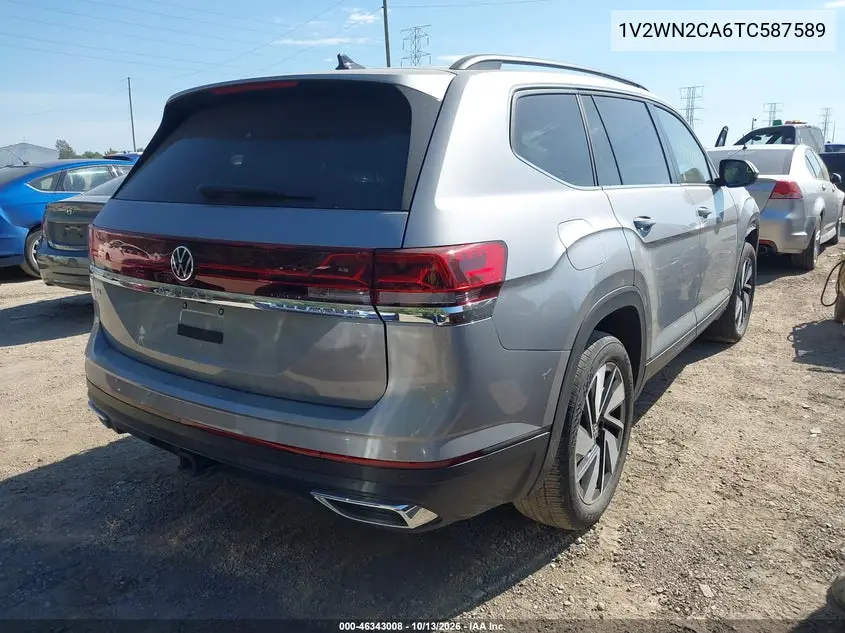 2026 VOLKSWAGEN ATLAS VIN 1V2WN2CA6TC587589 — фото 4