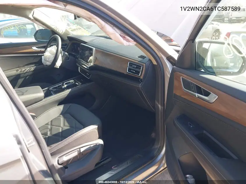 2026 VOLKSWAGEN ATLAS VIN 1V2WN2CA6TC587589 — фото 5