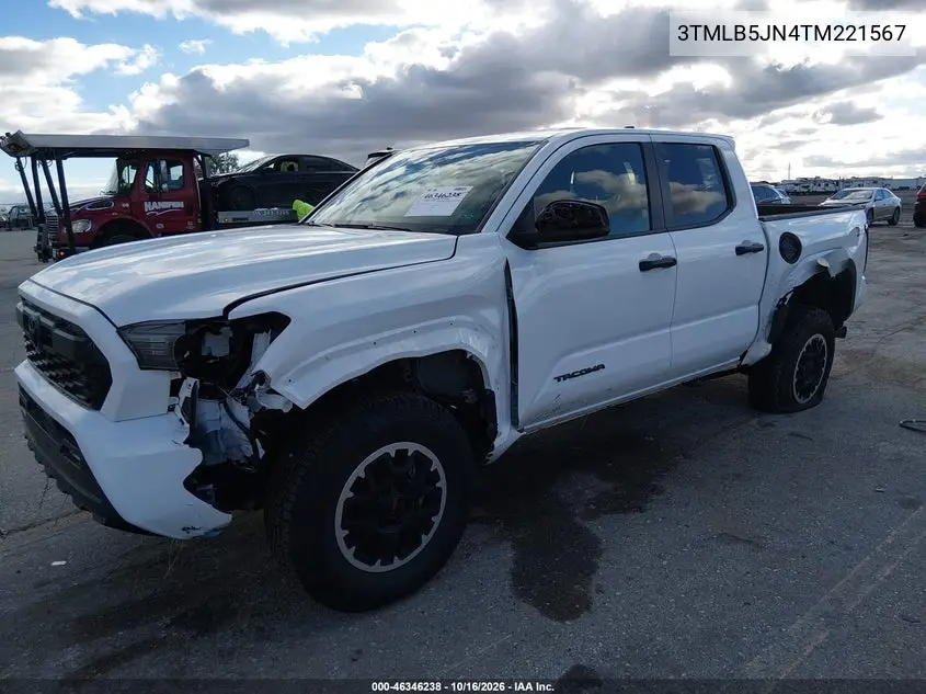 2026 TOYOTA TACOMA VIN 3TMLB5JN4TM221567 — фото 2