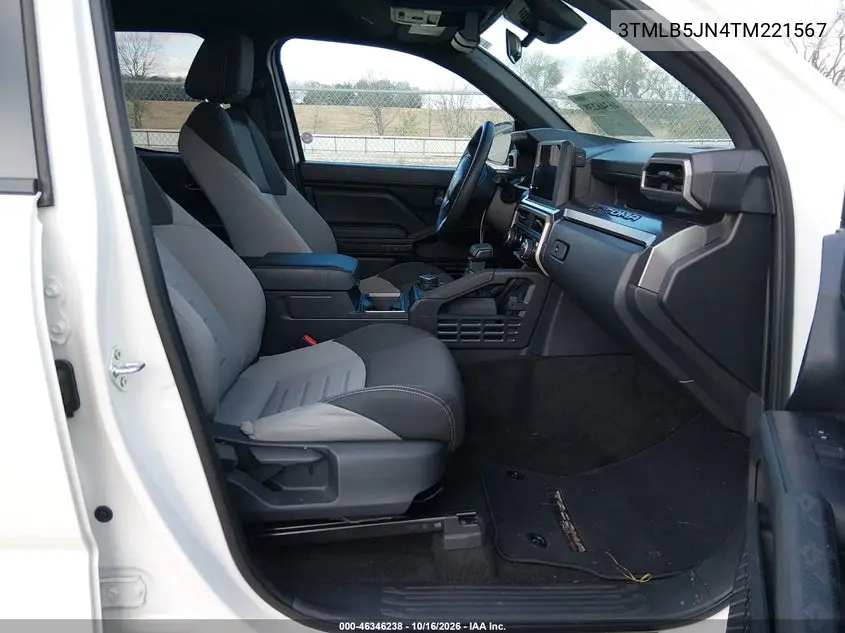 2026 TOYOTA TACOMA VIN 3TMLB5JN4TM221567 — фото 5