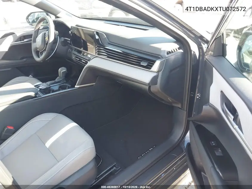 2026 TOYOTA CAMRY VIN 4T1DBADKXTU072572 — фото 5