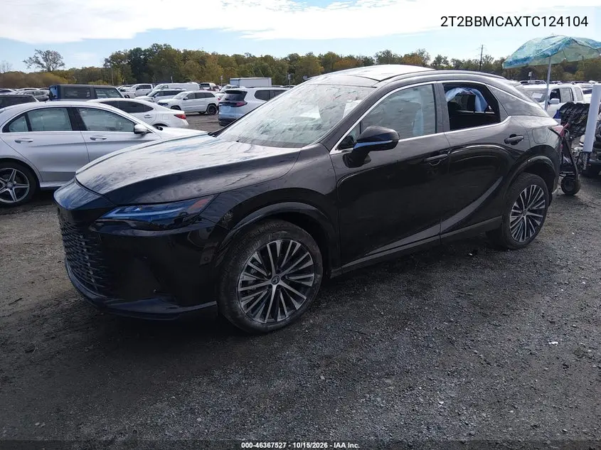 2026 LEXUS RX VIN 2T2BBMCAXTC124104 — фото 2