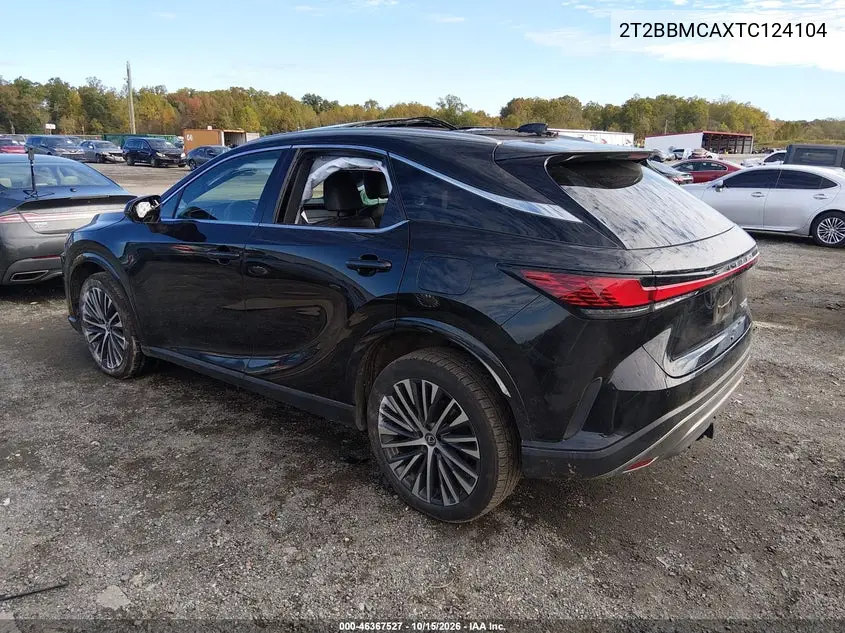 2026 LEXUS RX VIN 2T2BBMCAXTC124104 — фото 3