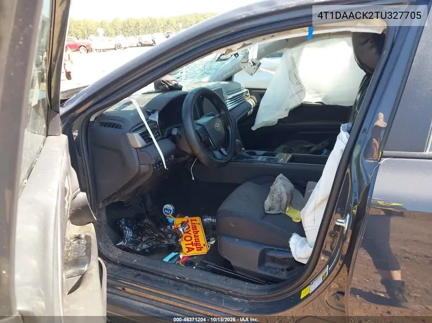 2026 TOYOTA CAMRY VIN 4T1DAACK2TU327705 — фото 5