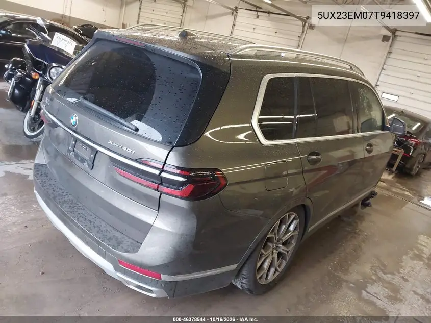 2026 BMW X7 VIN 5UX23EM07T9418397 — фото 4