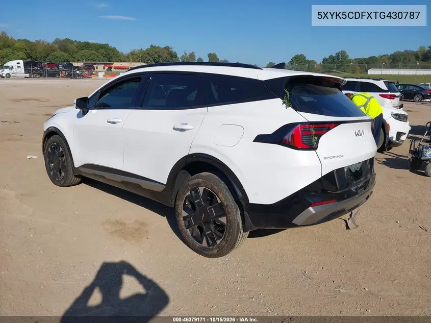 2026 KIA SPORTAGE VIN 5XYK5CDFXTG430787 — фото 3