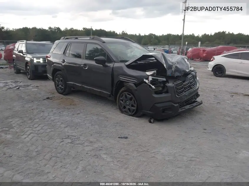 SUBARU OUTBACK 2026, VIN JF2BUPAD0TY455784