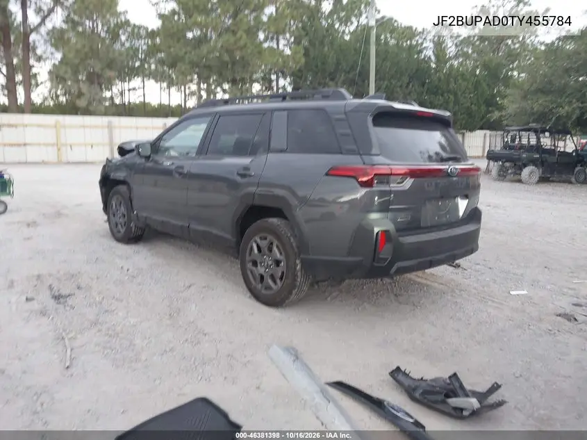 2026 SUBARU OUTBACK VIN JF2BUPAD0TY455784 — фото 3