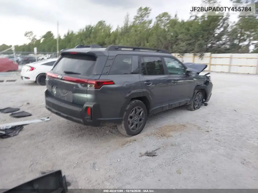 2026 SUBARU OUTBACK VIN JF2BUPAD0TY455784 — фото 4