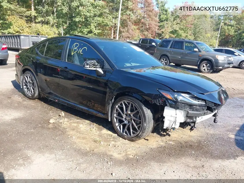 TOYOTA CAMRY 2026, VIN 4T1DAACKXTU662775