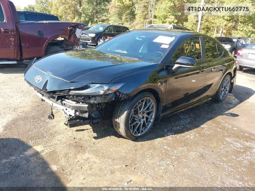 2026 TOYOTA CAMRY VIN 4T1DAACKXTU662775 — фото 2