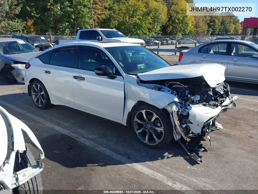 HONDA CIVIC 2026, VIN JHMFL4H97TX002270