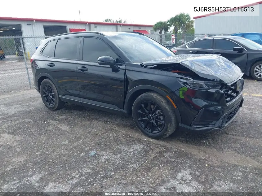 HONDA CR-V 2026, VIN 5J6RS5H53TL016513