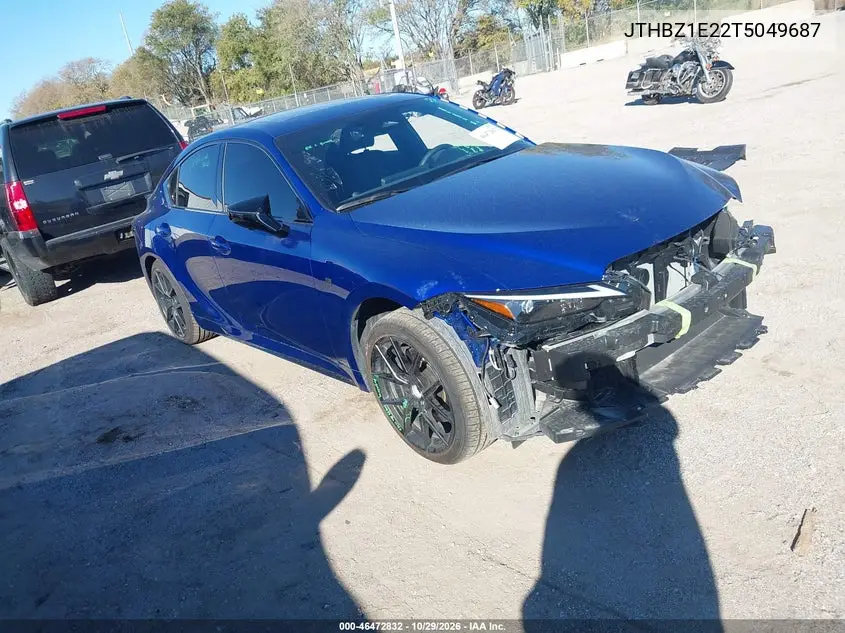 LEXUS IS 2026, VIN JTHBZ1E22T5049687
