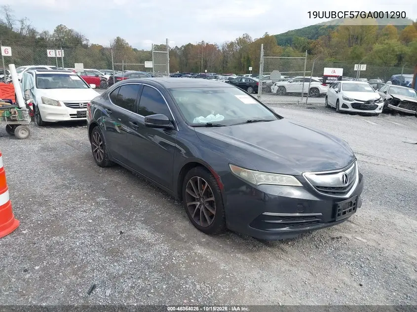 ACURA N/A 2016, VIN 19UUB3F58GA001290