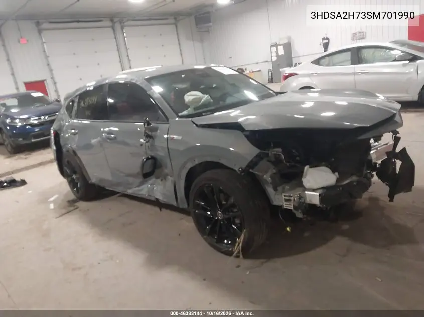 ACURA ADX 2025, VIN 3HDSA2H73SM701990