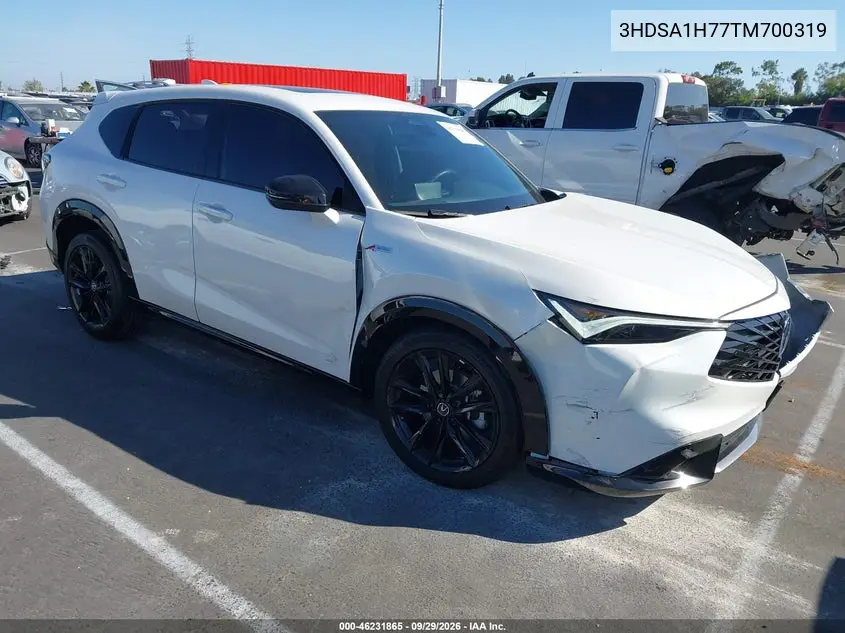 ACURA ADX 2026, VIN 3HDSA1H77TM700319