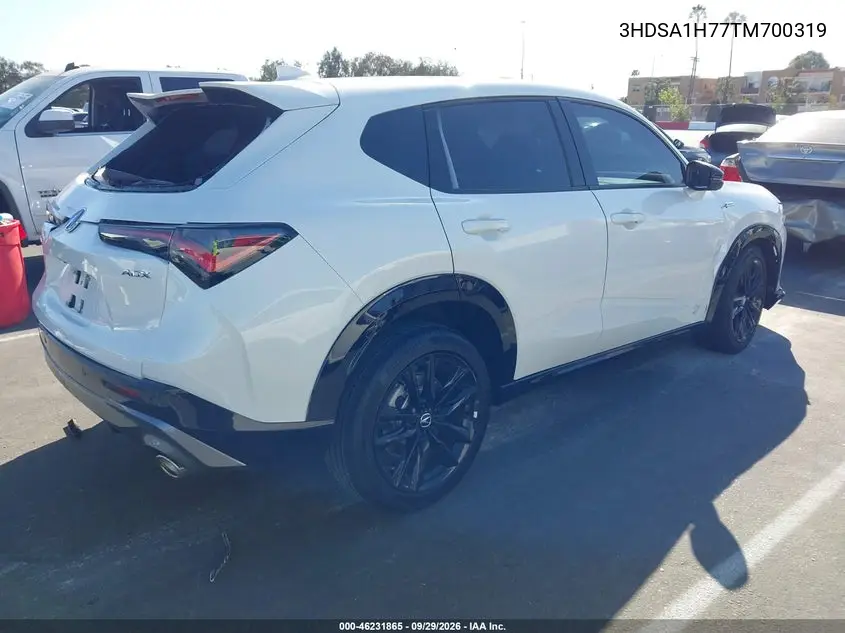 2026 ACURA ADX VIN 3HDSA1H77TM700319 — фото 4
