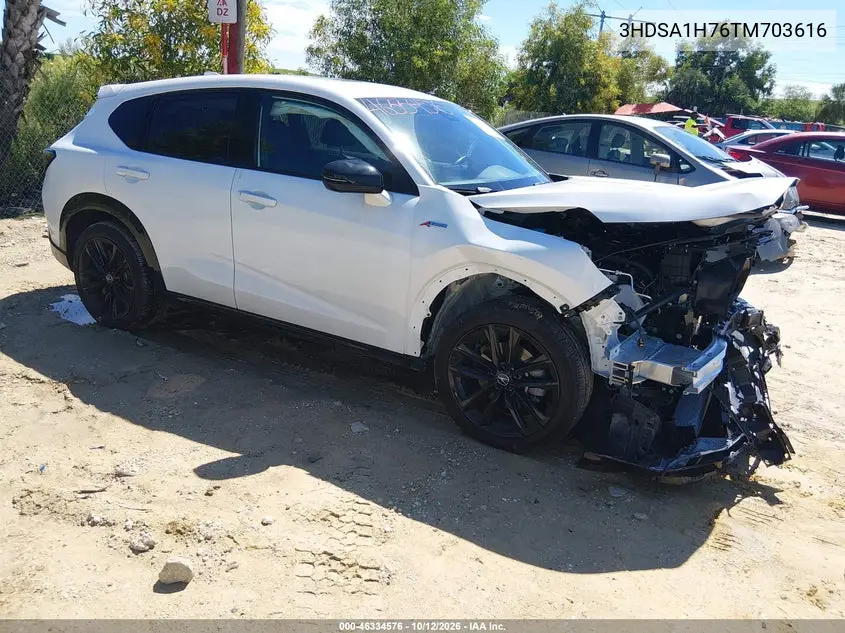 ACURA ADX 2026, VIN 3HDSA1H76TM703616