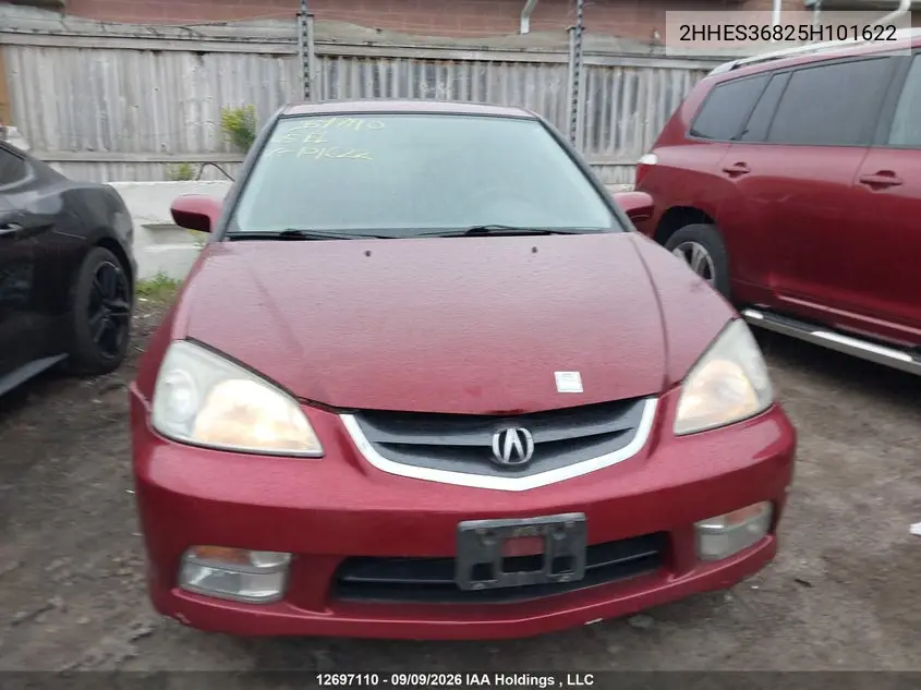 2005 ACURA EL VIN 2HHES36825H101622 — фото 12